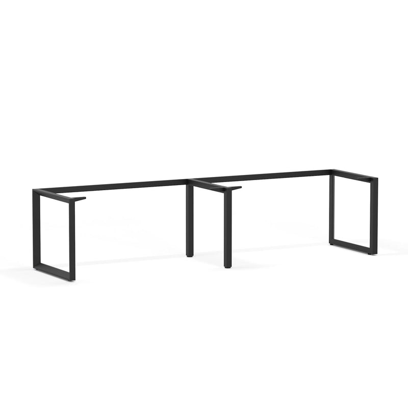 Anvil 2-Person Single-sided Desk Workstation Frame Only