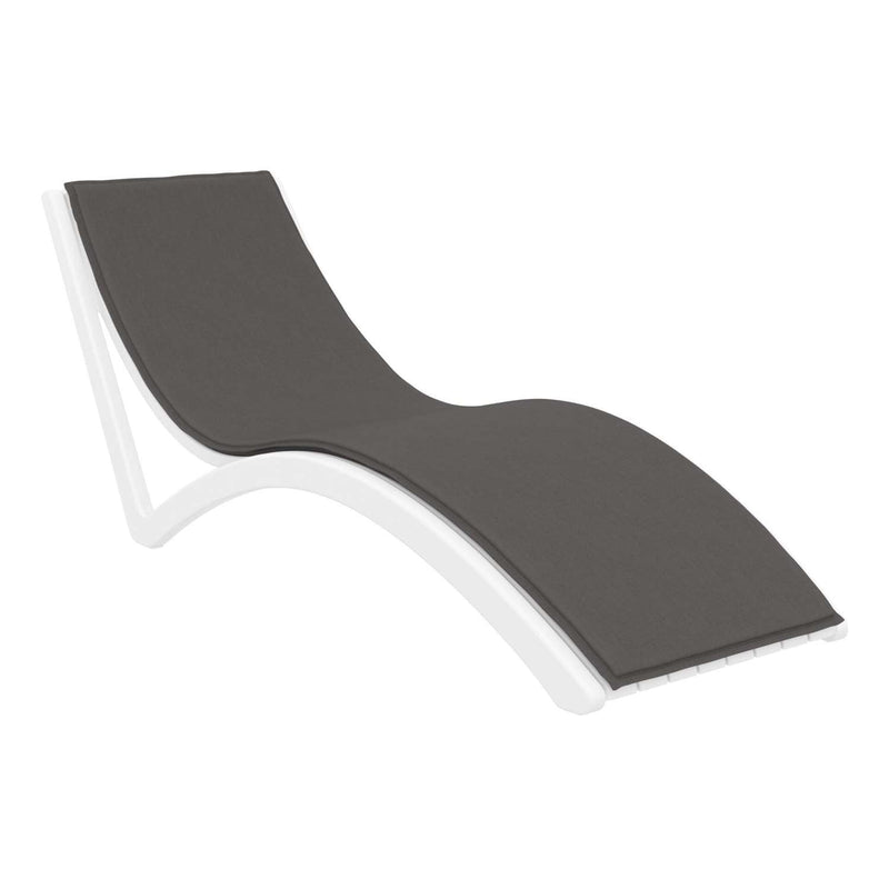 Slim Sunlounger with Cushion