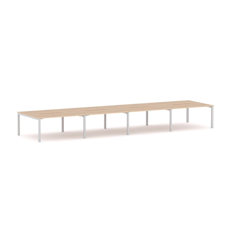 Axis 8-Person Double-sided Desk Workstation