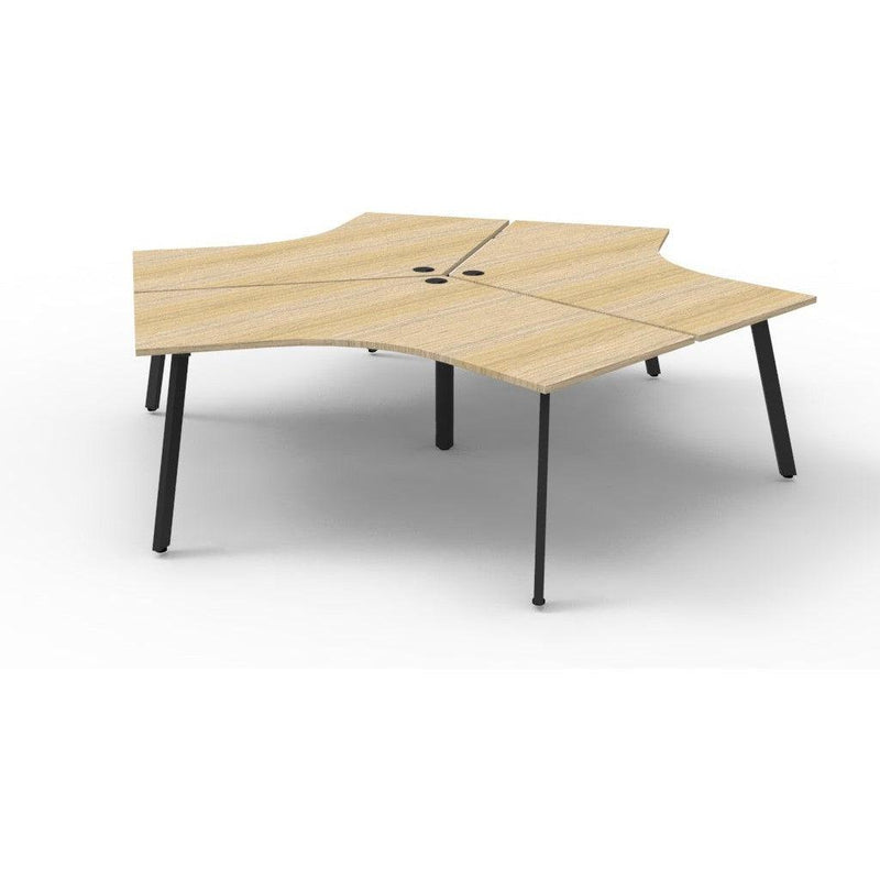 Infinity 120 Degree Workstation – Eternity Leg