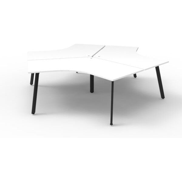 Infinity 120 Degree Workstation – Eternity Leg