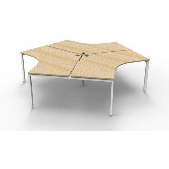 Infinity 120 Degree Workstation – Profile Leg