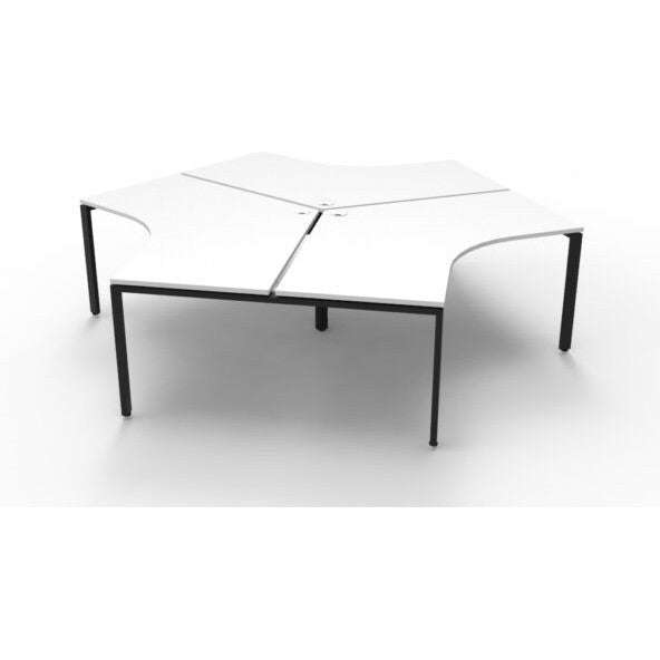 Infinity 120 Degree Workstation – Profile Leg