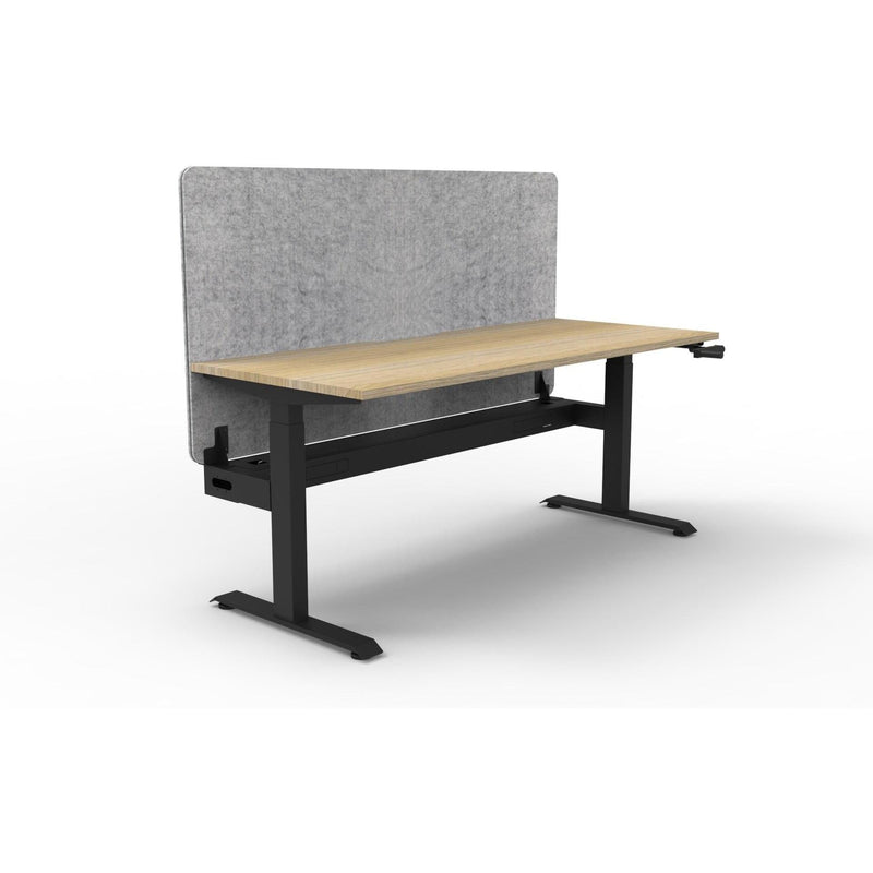 Boost Crank Single Sided Workstation with Eco Panel Screen