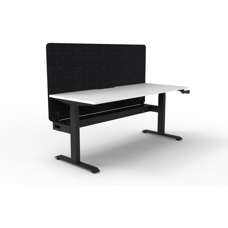 Boost Crank Single Sided Workstation with Eco Panel Screen