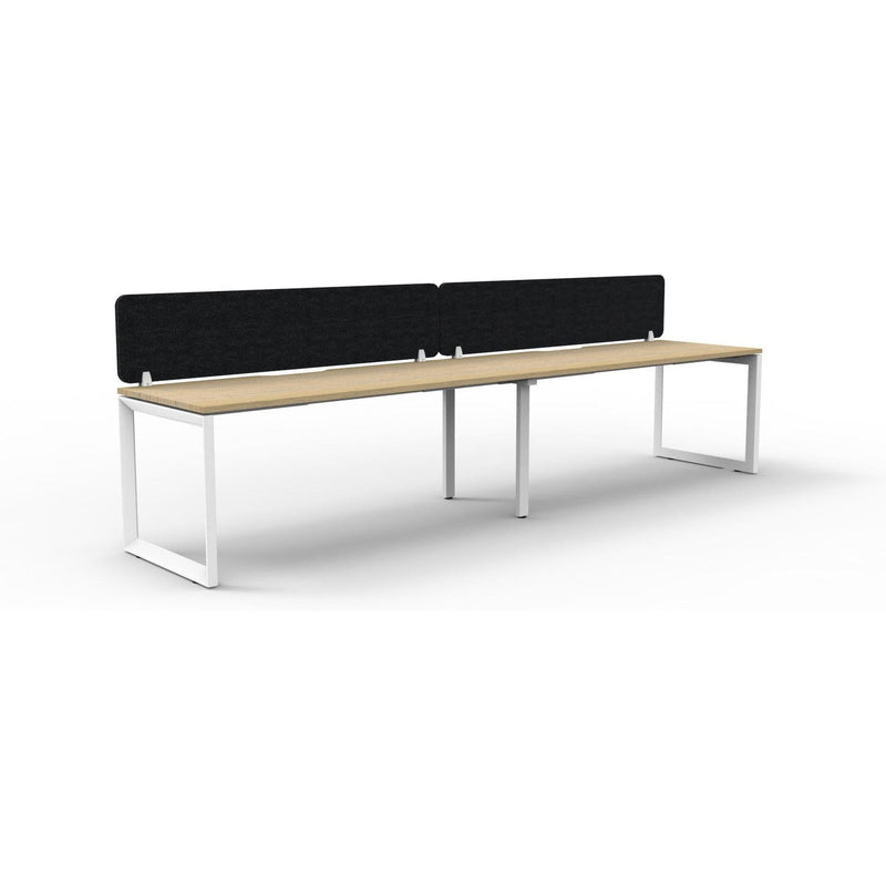 Infinity Single Sided Loop Leg Workstation - 2 Persons