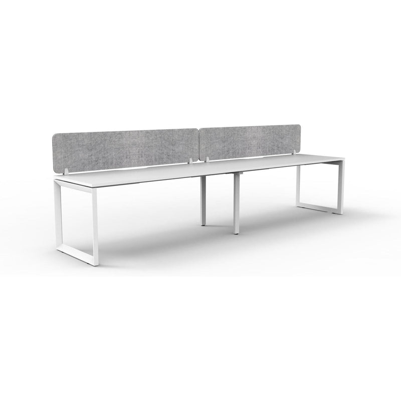 Infinity Single Sided Loop Leg Workstation - 2 Persons