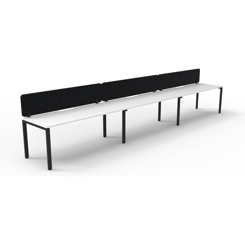 Infinity Single Sided Profile Leg Workstation - 3 Persons