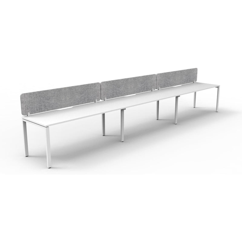 Infinity Single Sided Profile Leg Workstation - 3 Persons