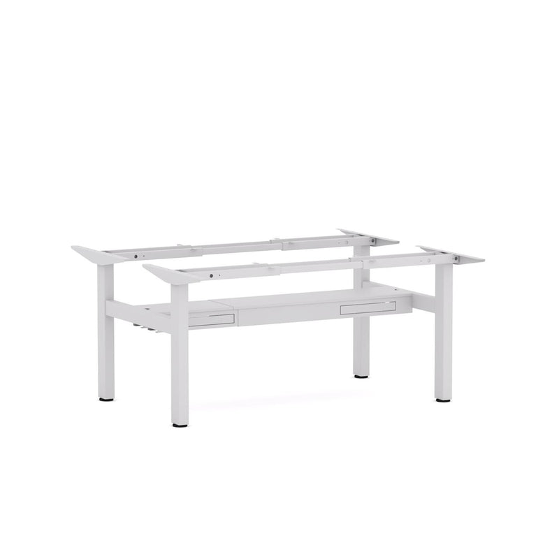 Klass Fixed 2-Person Double-sided Desk Workstation - Frame Only