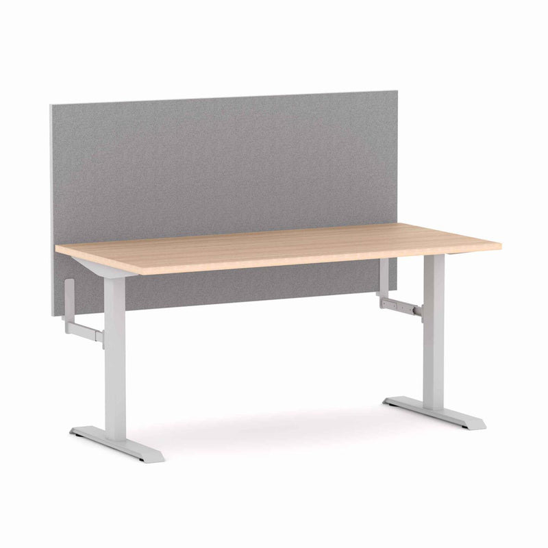 Klass Fixed Straight Workstation with Edge25 Screen