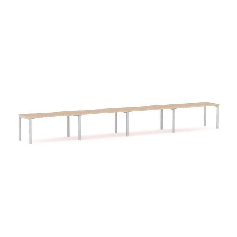 Axis 4-Person Single-sided Desk Workstation