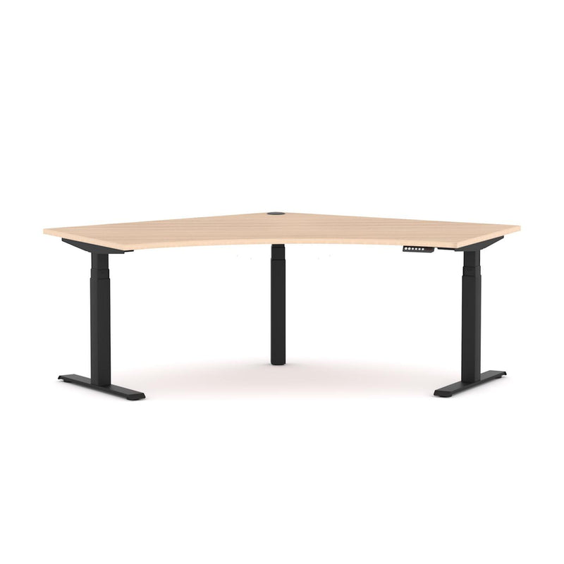 AgileMotion+ 3C/2M Electric Rectangle 120° Workstation