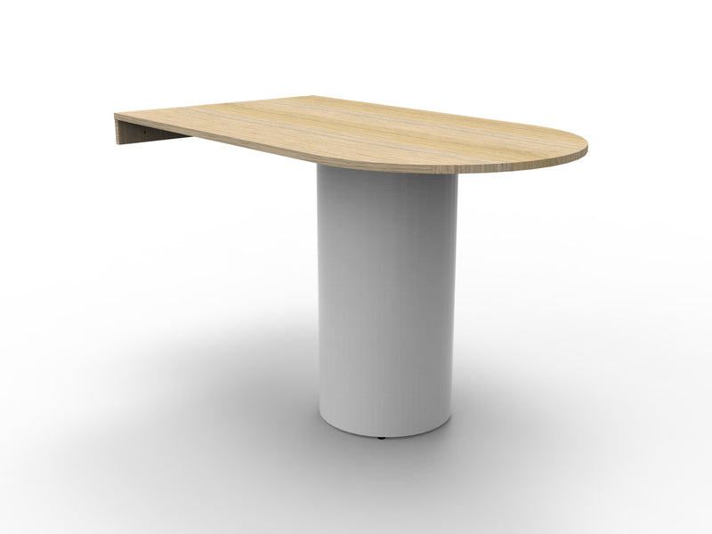 D-End Table Top & 1050H Drum Base