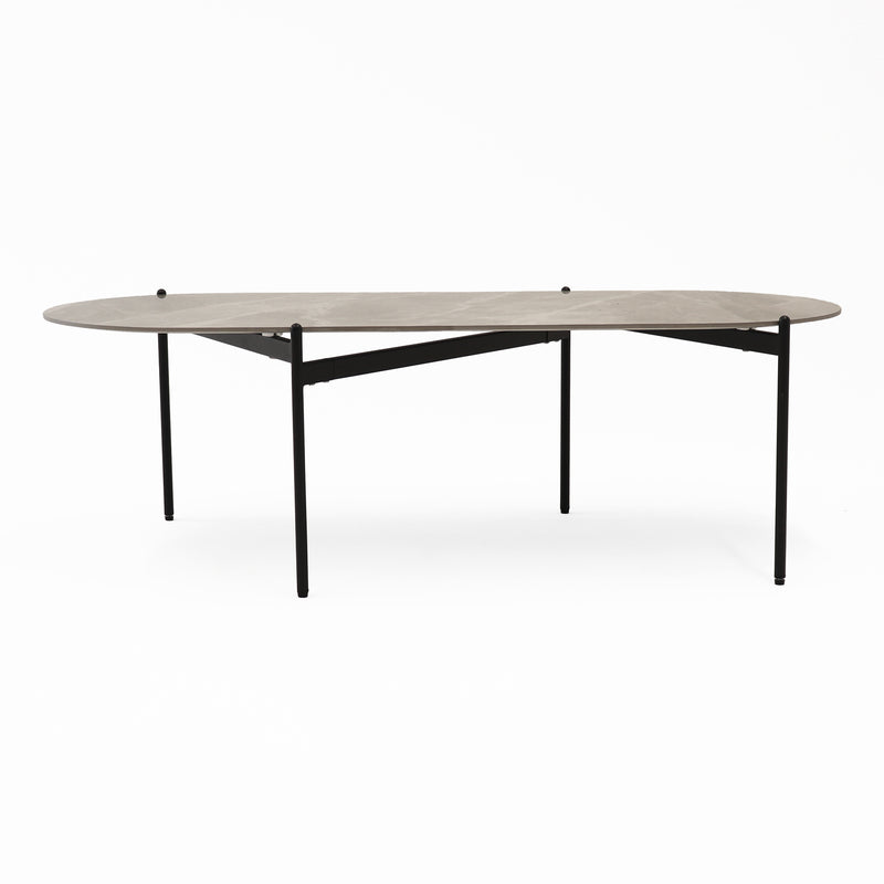 Nido Stone Oval Coffee Table