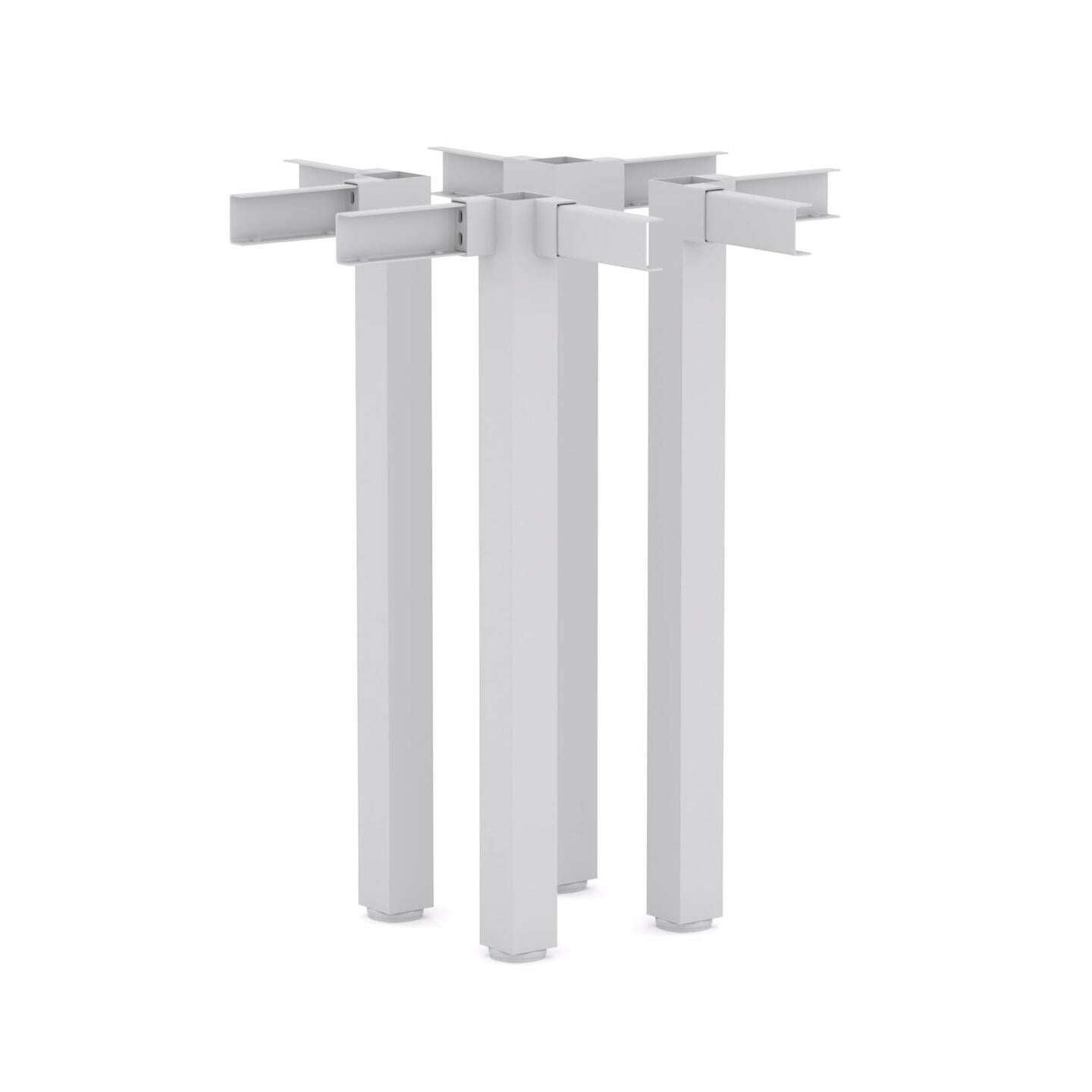 Axis Table Post Leg Set with 2 x rail connectors