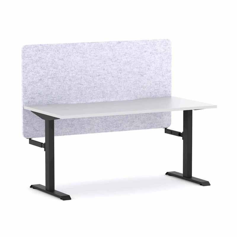 Klass Fixed Straight Workstation with AcoustiQ Screen
