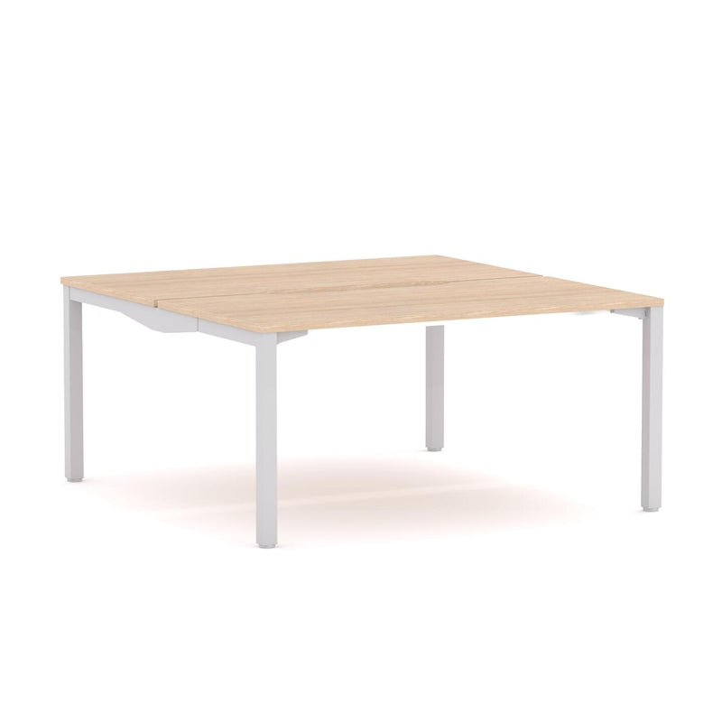 Axis Stretch 2-Person Double-sided Desk Workstation