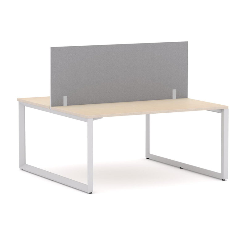 Anvil 2-Person Double-sided Desk Workstation Includes: Edge25 Screen
