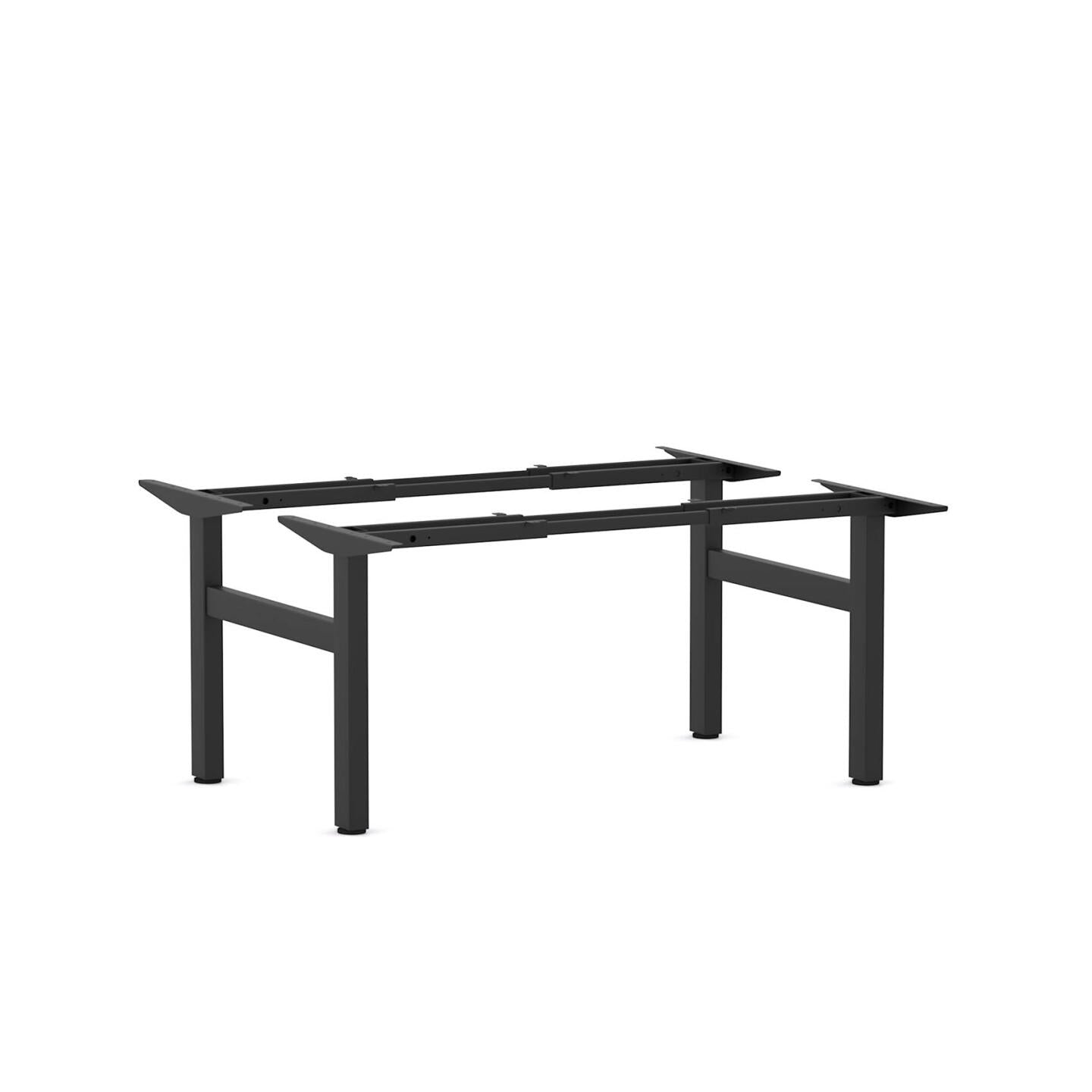 Klass Fixed 2-Person Double-sided Desk Workstation - Frame Only