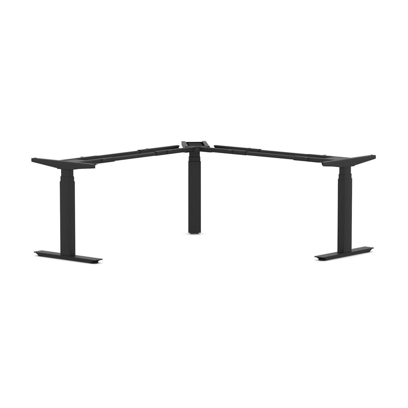 AgileMotion+ 3C/2M Electric Rectangle 90° Workstation - Frame Only