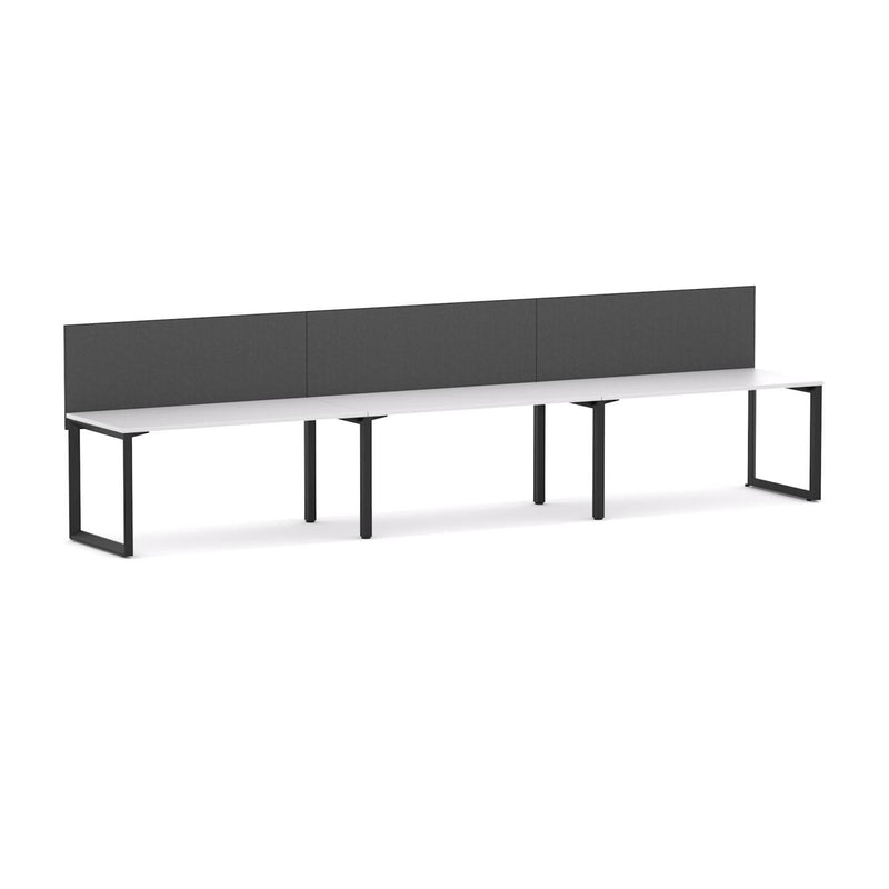 Anvil 3 User Single-Sided Desks, 50x50mm Triangular Loop Leg Design. Includes: Edge25 Screen