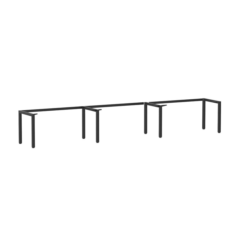 Axis 3-Person Single-sided Desk Workstation Frame Only