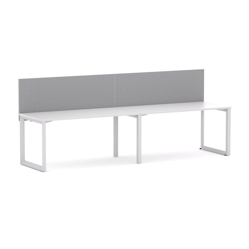 Anvil 2 User Single-Sided Desks, 50x50mm Triangular Loop Leg Design. Includes: Edge25 Screen
