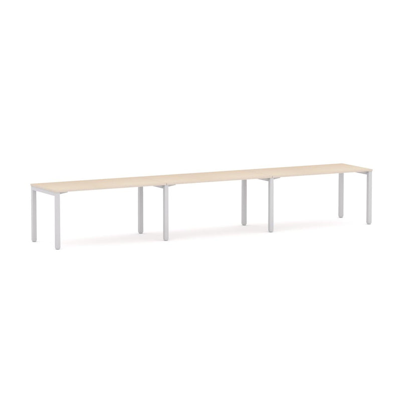 Axis 3-Person Single-sided Desk Workstation