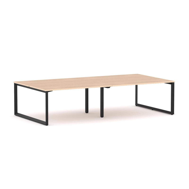 Anvil 4-Person Double-sided Desk Workstation
