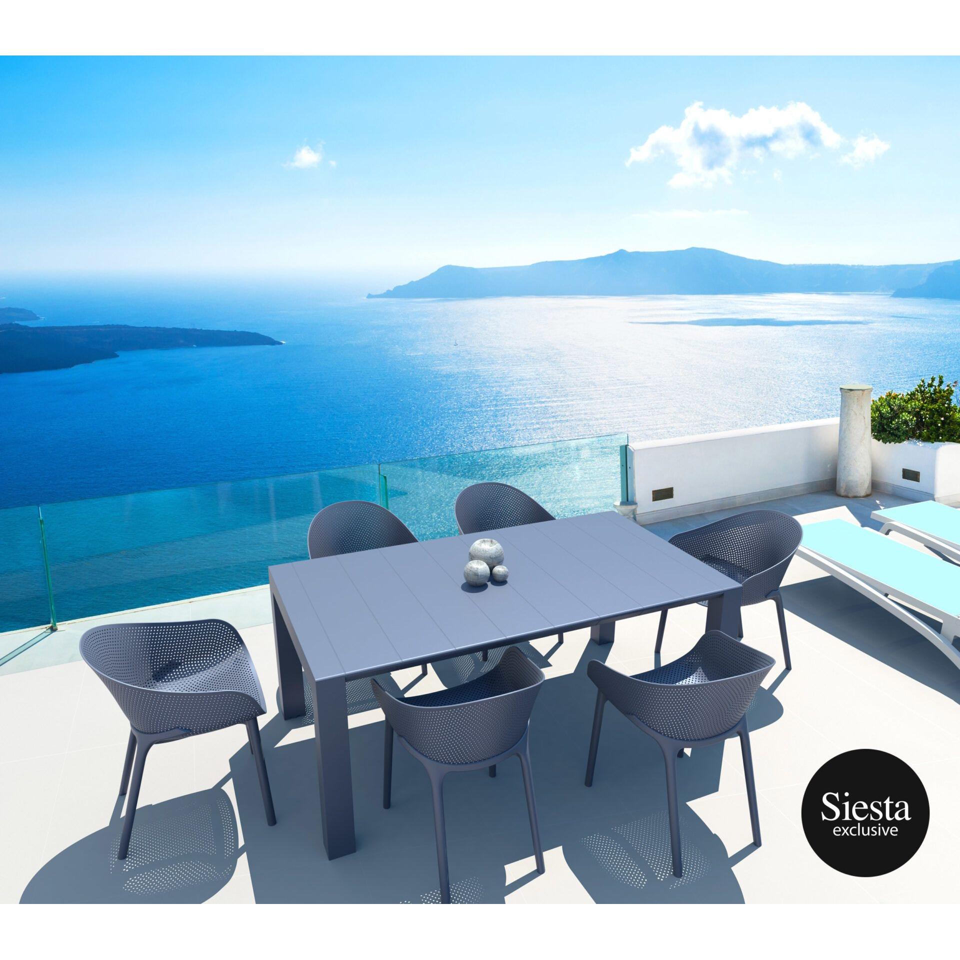 Vegas Outdoor 6 Seater Armchair Setting-Elite Office Furniture