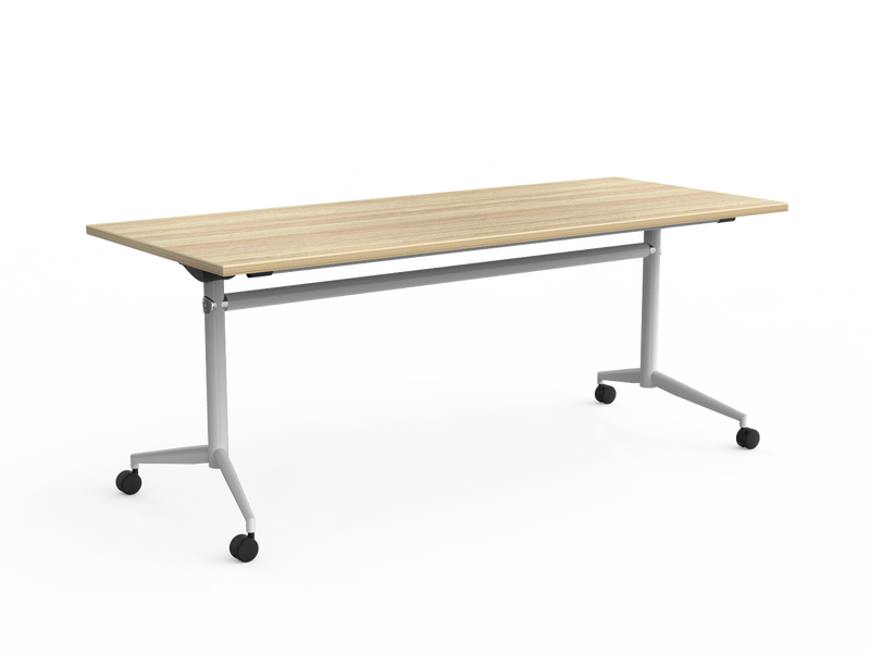 Uni Flip Top Table - White Frame