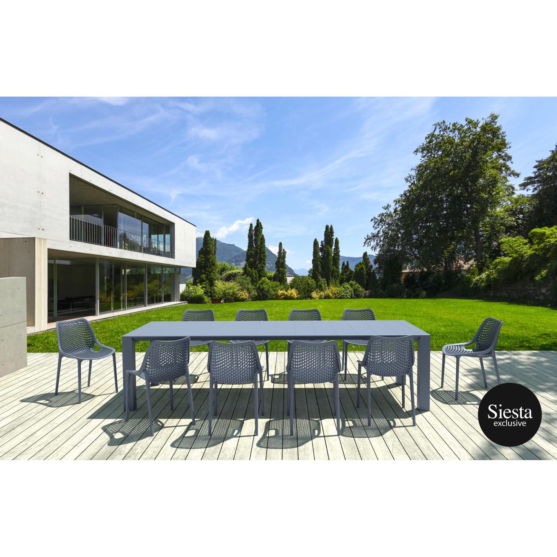 Vegas 10 Seater Dining Set with Air Chair-Elite Office Furniture