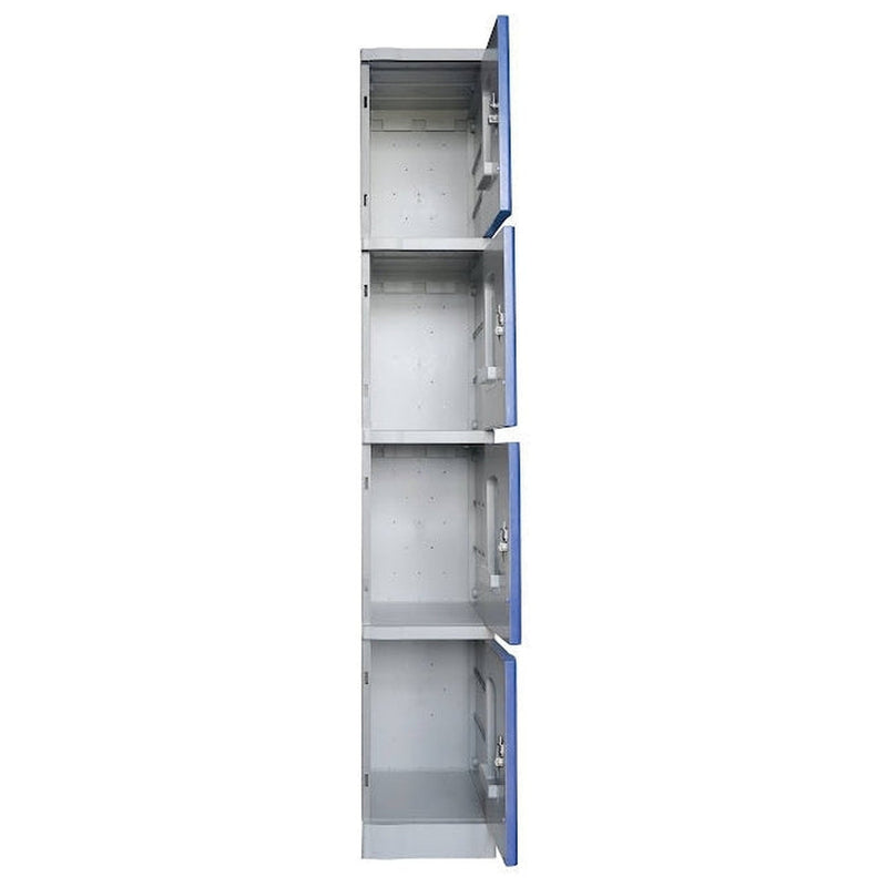 ABS Plastic Lockers 4 Door Single Bank