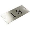 Plastic Number Plate for ABS Plastic Lockers-Elite Office Furniture