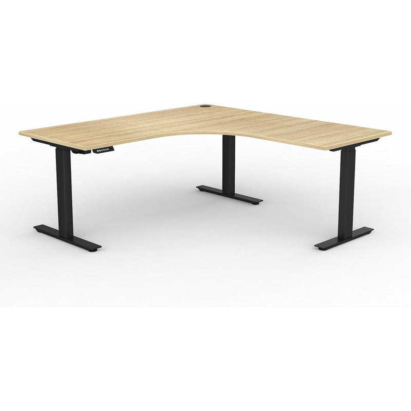 Agile Electric 2-Column 90° Workstation - Right Hand Workstation Return