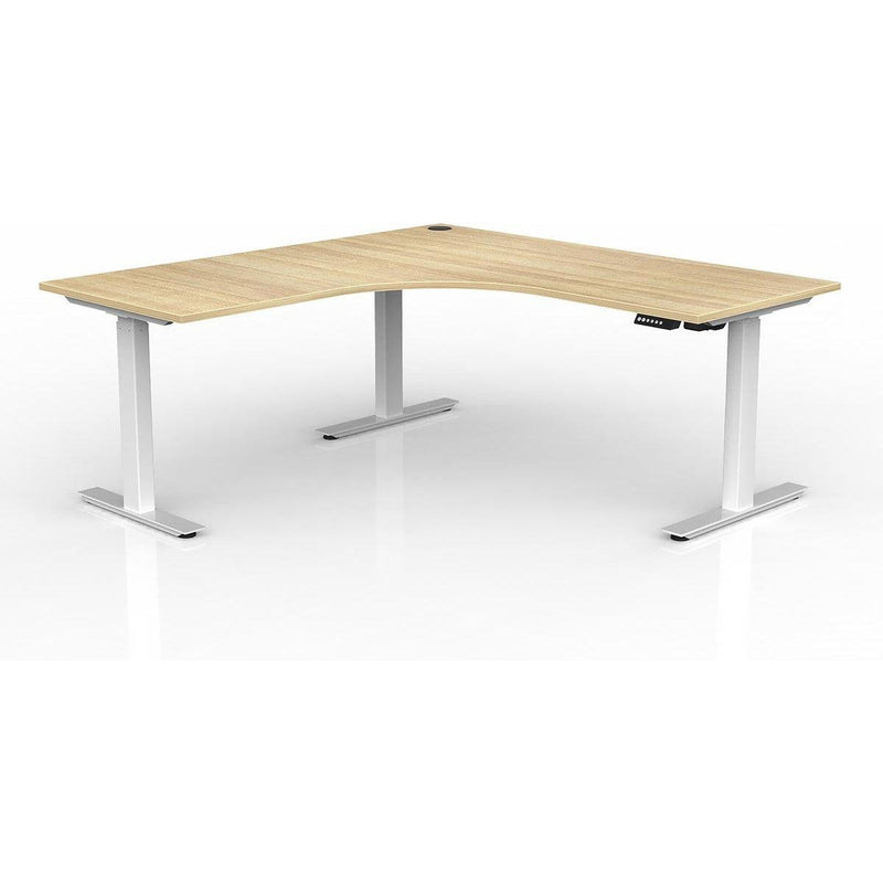 Agile Electric 2-Column 90° Workstation - Left Hand Workstation Return