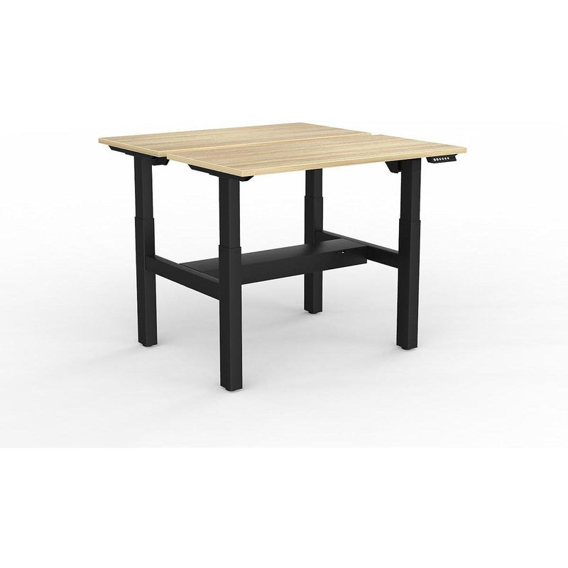 Agile 2-Column Electric Shared Desk - Cable Tray