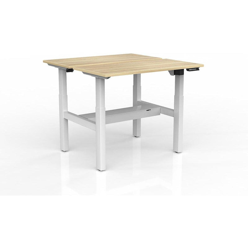 Agile 2-Column Electric Shared Desk - Cable Tray