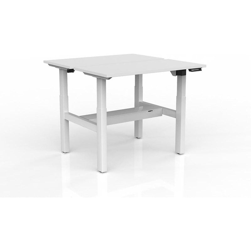 Agile 2-Column Electric Shared Desk - Cable Tray
