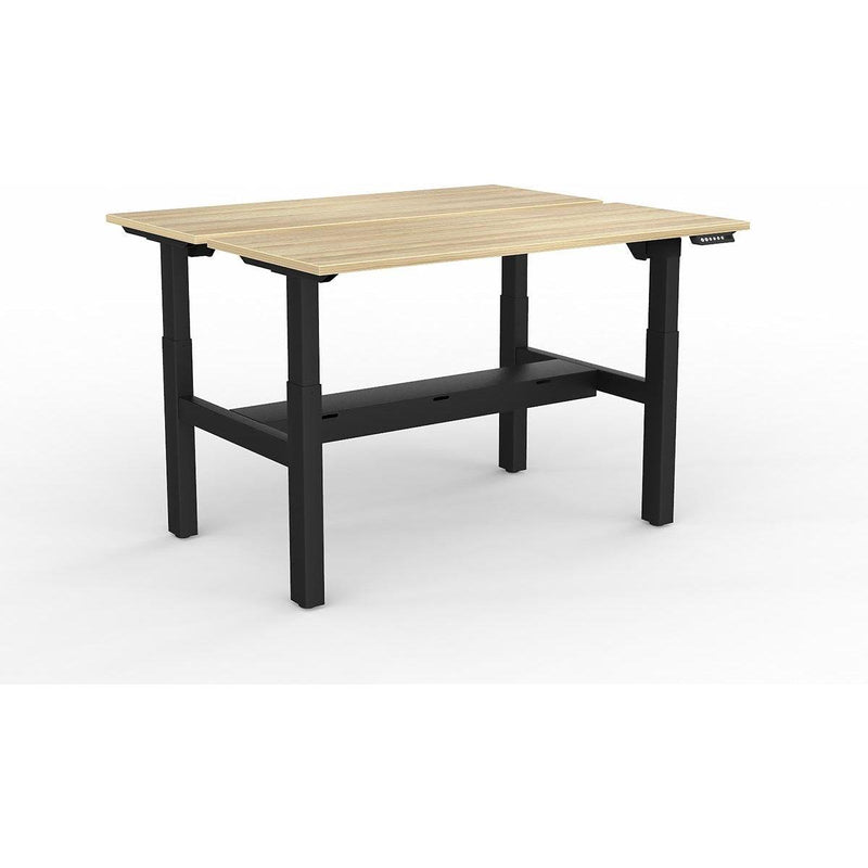 Agile 2-Column Electric Shared Desk - Cable Tray