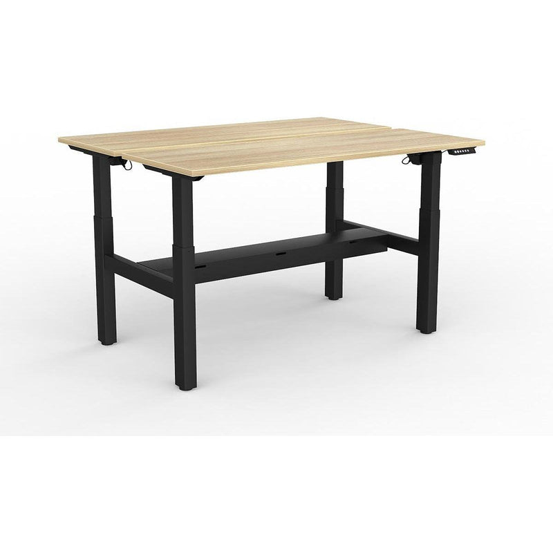 Agile 2-Column Electric Shared Desk - Cable Tray