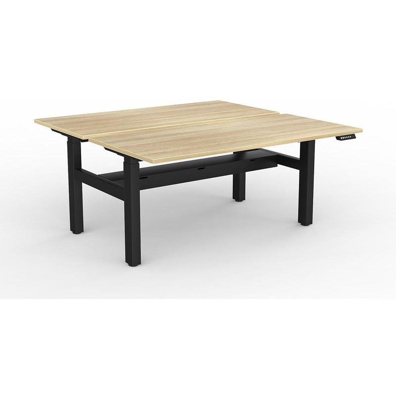 Agile 2-Column Electric Shared Desk - Cable Tray