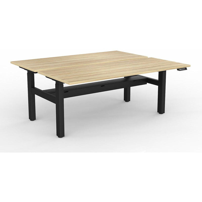 Agile 2-Column Electric Shared Desk - Cable Tray