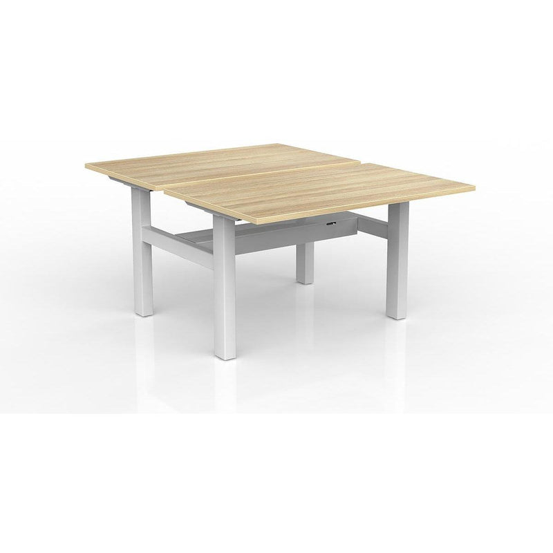 Agile Fixed Height Shared Desk - Cable Tray