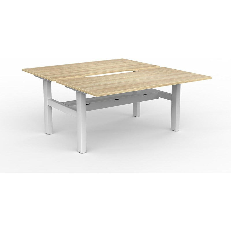 Agile Fixed Height Shared Desk - Cable Tray