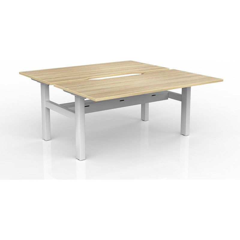 Agile Fixed Height Shared Desk - Cable Tray