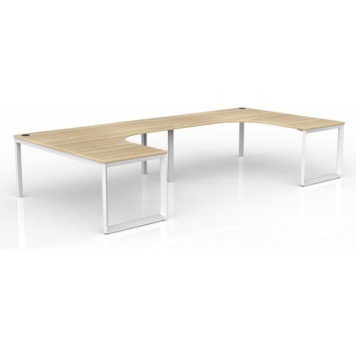 Anvil 2-User 90 Degree Workspace-Elite Office Furniture