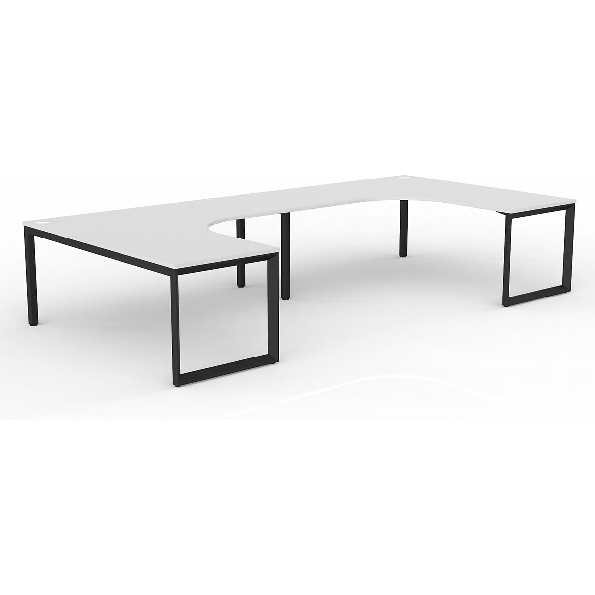 Anvil 2-User 90 Degree Workspace-Elite Office Furniture