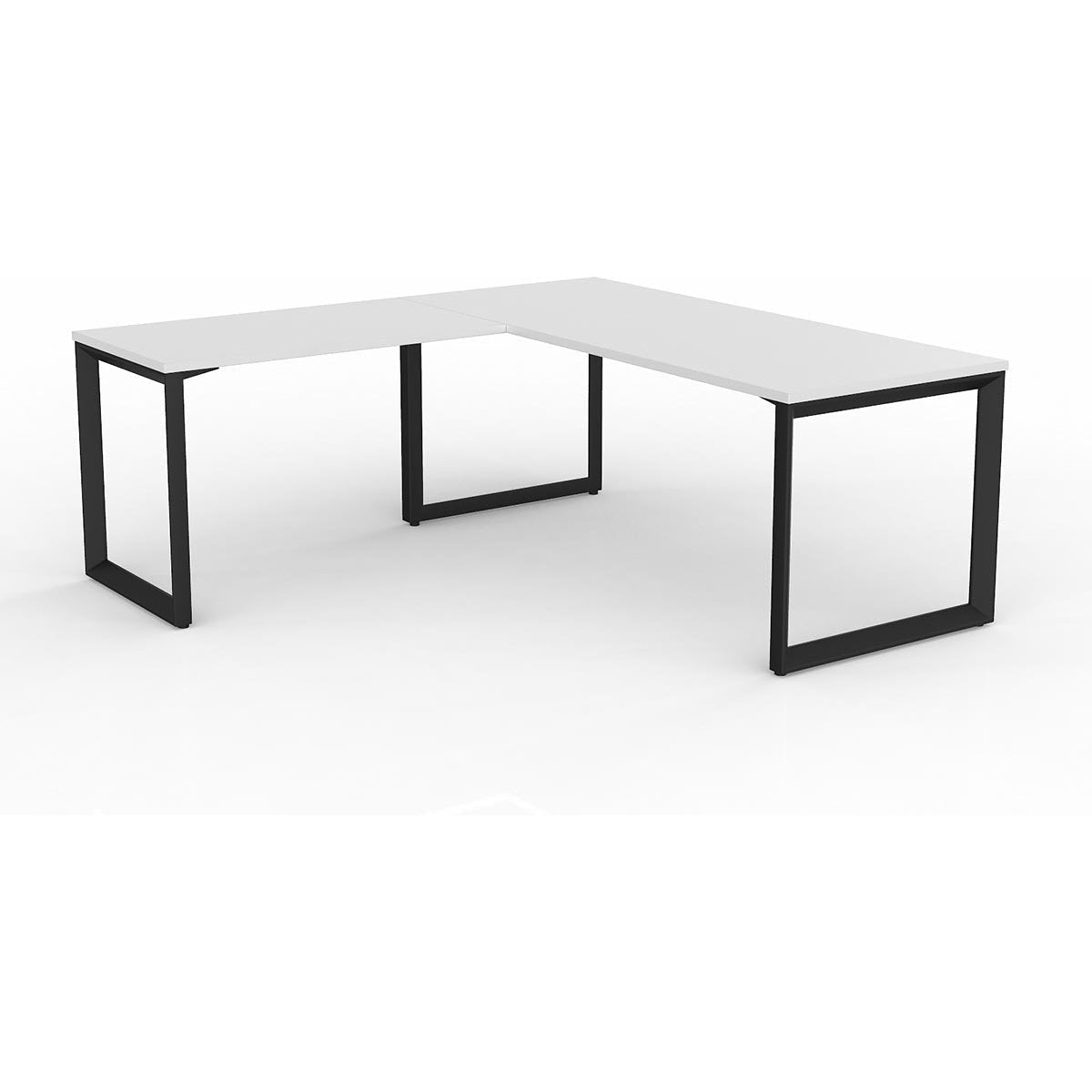 Anvil Desk with Return - Left Hand-Elite Office Furniture